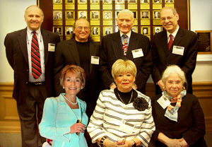 2010 Honorees Top Row: Ronald Dubner, Joel Zwick, Herbert Okun, Robert Dallek. Bottom row: Judith Sheindlin, Mrs. Cal Abrams, Deborah Poritz